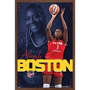 Trends International WNBA Indiana Fever - Aliyah Boston 25 Framed Wall Poster Prints - 1 of 4