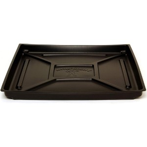 Pet Lodge Plastic Rabbit Hutch Dropping All-Purpose Pan for Rabbit Hutches, Pet Homes, Cat Litter Boxes, Feed Trays or Oil Drip Pans, Black - 1 of 1