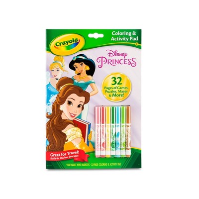 Crayola 32pg Disney Princess Coloring Activity Pad