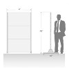 PexFix 72 in. H x 47 in. W Black Outdoor Metal Privacy Screen - 4 of 4