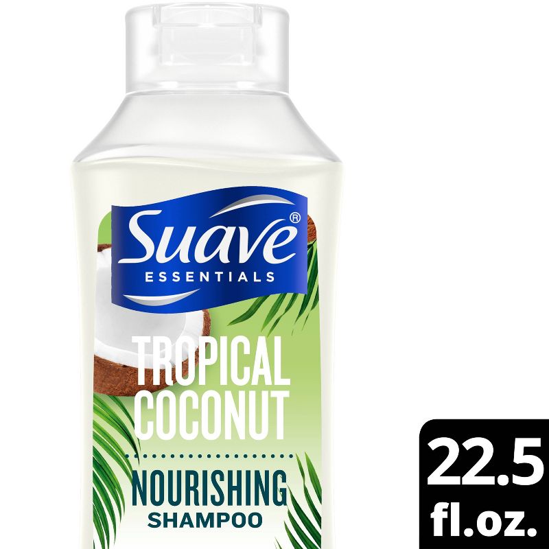 Suave Nourishing Shampoo Tropical Coconut - 22.5 fl oz, 1 of 9