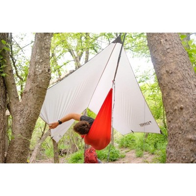 Ember Orange Ultralight Ripstop Nylon Camping Hammock