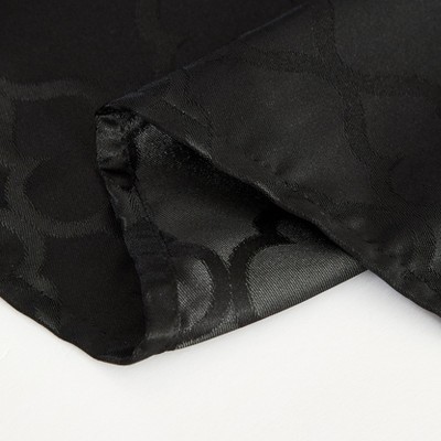 HLC.ME Modena Jacquard Fabric Lattice Tablecloth, Water, Fade, Wrinkle and Stain Resistant Table Cloth