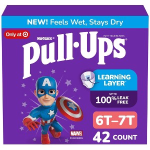 Pull-Ups Boys' Potty Training Pants - Size 6T-7T - 42ct : Target