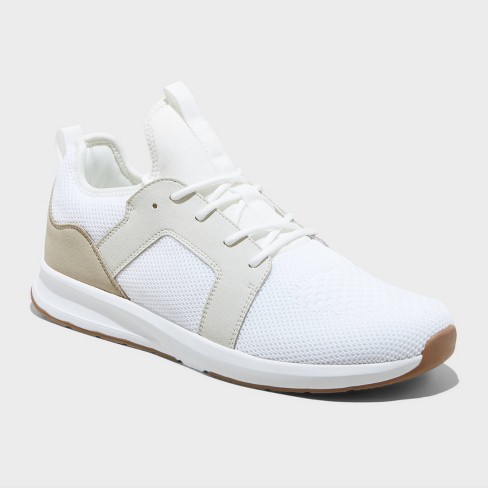 Men's Shaun Jogger Sneakers - Goodfellow & Co™ White 9.5 : Target