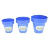 JuzToys 8pcs Kids Gardening Set for Kids – Pretend Play Toys Kids Gardening Tools Include Rakes, Plant Pots, Watering Can, Water Spray – Blue - 3 of 4