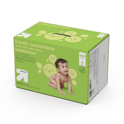 cucumber baby wipes target
