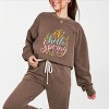 Simply Sage Market Oh Hello Spring Lightweight Garment Dyed Sweatshirt - 2 of 4