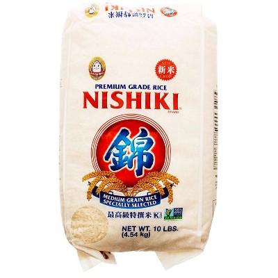 Nishiki Premium Medium Grain White Rice - 10lbs