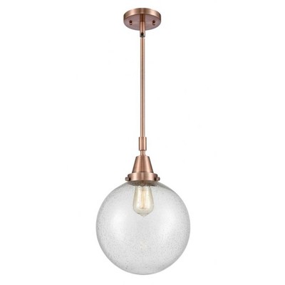 Beacon - 1 Light Stem Hung Mini Pendant In Industrial Style-14.13 Inches Tall and 10 Inches Wide