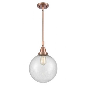 Beacon - 1 Light Stem Hung Mini Pendant In Industrial Style-14.13 Inches Tall and 10 Inches Wide - 1 of 1