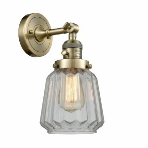 Chatham - 1 Light Wall Sconce In Art Deco Style-12 Inches Tall and 7 Inches Wide - 1 of 1