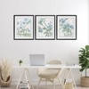 Stupell Industries Wild Blooms with Detailed Outlines 3pc Floating Frame Art Set - 2 of 4