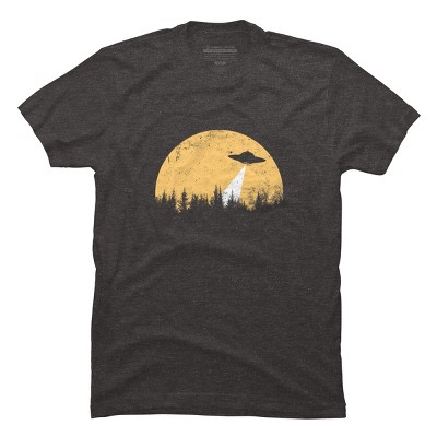 Men's Design By Humans UFO By sustici T-Shirt