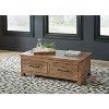 Randale Coffee Table with Storage Drawers - Signature Design by Ashley - 2 of 4