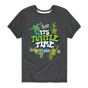 Boys' - Teenage Mutant Ninja Turtles - It's Turtle Time Short Sleeve Graphic T-Shirt - 1 of 4