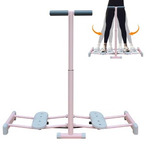 SEVOBAL Ski Machine Foldable, Simulated Ski Trainer with Adjustable Non-Slip Pedal Armrest, Pelvic Floor Muscle Trainer for Home, Pink, 77"*11.5"*36" - 1 of 4