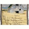 Manual Woodworks and Weavers Sheffield Farms Tapestry Throw Blanket with Verse, 50 × 60 Inches, Multicolor - 2 of 3