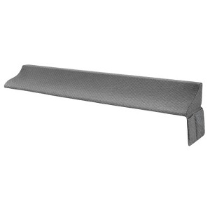 Itopfox Queen Size Bed Wedge Pillow for Headboard Gap Filler, Mattress Support with Side Pockets, High Density Foam for Comfort and Alignment, Grey - 1 of 4