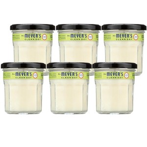 Mrs. Meyer's Clean Day Lemon Verbena Soy Candle Jar - Case of 6/7.2 oz - 1 of 4