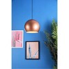 Elegant Lighting Auspice 3-Light Brass & Black Pendant with Exposed Bulbs - 2 of 4