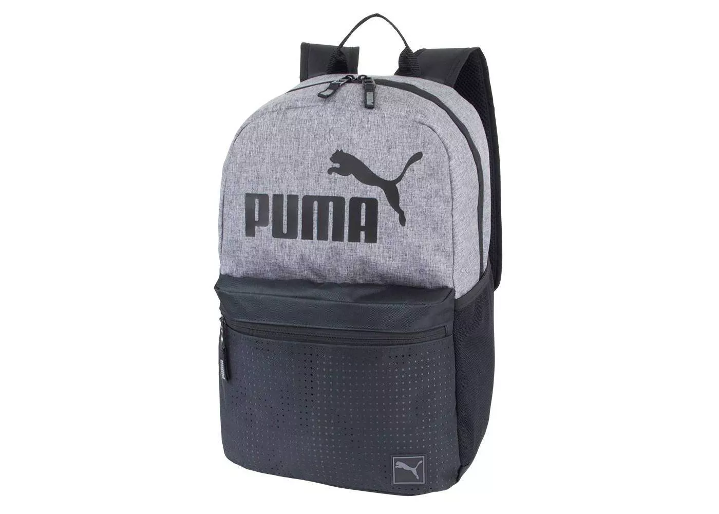 Puma 18.5" Backpack - Heather Gray/Black - image 1 of 4