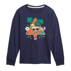 Boys' - LOL Surprise! - Boogie Babe Palm Trees Long Sleeve Graphic T-Shirt - 1 of 4