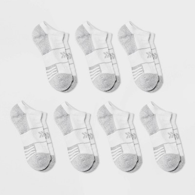 Women's Lightweight 10pk No Show Athletic Socks - All in Motion™  White/Black/Gray 4-10