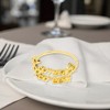 Unique Bargains Napkin Rings Letter Zinc Alloy 1 Pc - 3 of 3