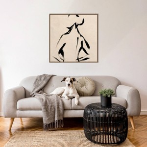 Amanti Art Abstracted Female Figure III by June Erica Vess Framed Wall Art Print - 1 of 4