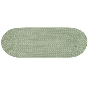 Sunsplash Braid Collection 100% Polypropylene Reversible Indoor/Outdoor Area Utility Rug - Better Trends - 1 of 3