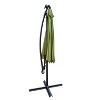 CAVINAS 10 FT Patio Umbrella with Base Deck Umbrella with Base with Night Light Cantilever Patio Umbrellas for Garden, Terrace - 4 of 4