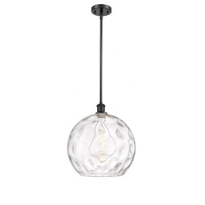 Athens Water Glass - 1 Light Pendant In Industrial Style-14.88 Inches Tall and 13.75 Inches Wide - 1 of 1