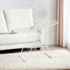 Free-Standing Metal Clothes Drying Rack with Sock Clips Foldable Laundry Drying Rack Space-Saving Design Clothes Dryer - 2 of 4