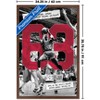 Trends International Michael Jordan - NBA Playoffs Single Game Scoring Record Framed Wall Poster Prints - 3 of 4
