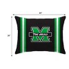 NCAA Marshall Thundering Herd Standard Stripe Logo Bed Pillow - 3 of 3