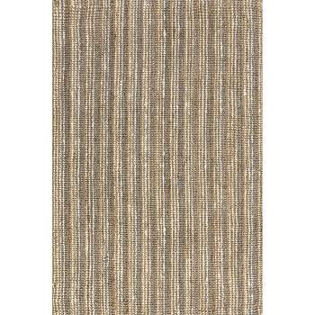 nuLOOM Filomena Casual Striped Jute Area Rug