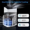 12000 BTU Portable Air Conditioner With 24H Energy Save Timer, Cooling, Dehumidify, 2-Speed Fan, Cooling Up to 450-550 sqft - 4 of 4