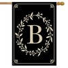 Briarwood Lane Classic Monogram Letter B House Flag Double-Sided 28" x 40" - image 2 of 4