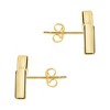 SHINE by Sterling Forever Colsie Tapered CZ Stud Earrings - 4 of 4