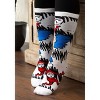 HalloweenCostumes.com One Size Fits Most  Dr. Seuss Crew Sock Set for Adults 3 Pack Assorted, Black/Red/White - 3 of 4