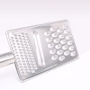 Unique Bargains Stainless Steel Non-Slip Ergonomic Design Durable Cheese Grater 10.2" x 3.3" Silver Tone 1 Pc - 4 of 4