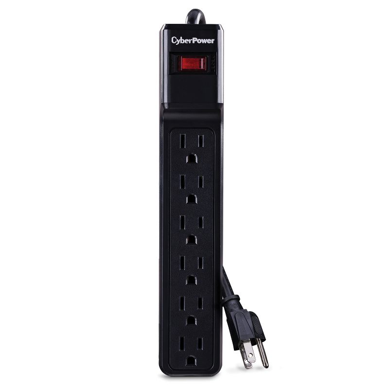 CyberPower® 6-Outlet Essential Surge Protector (4ft), 2 of 6