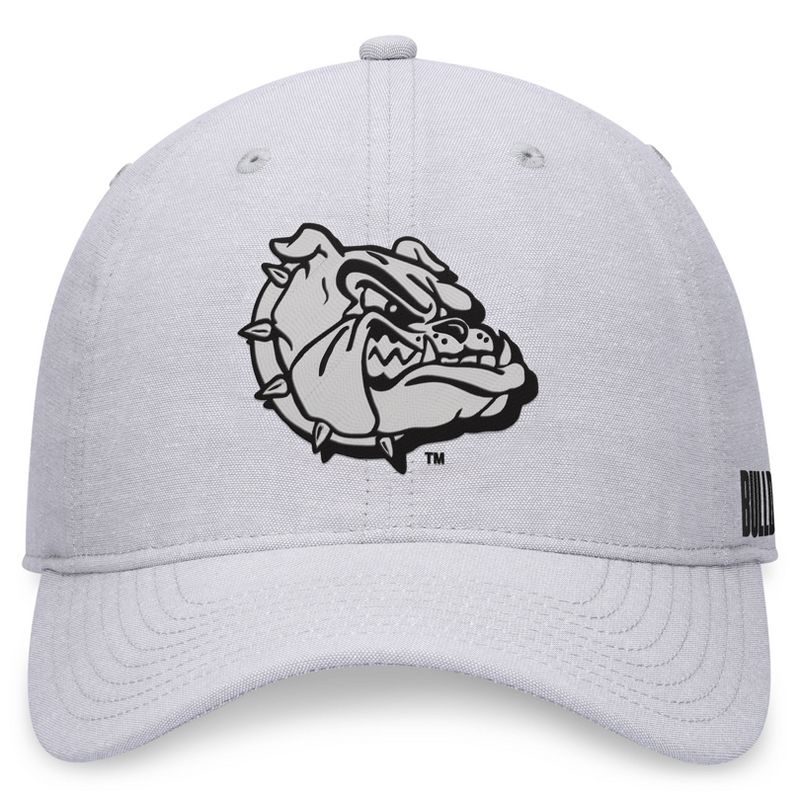 NCAA Gonzaga Bulldogs Unstructured Chambray Cotton Hat, 2 of 5
