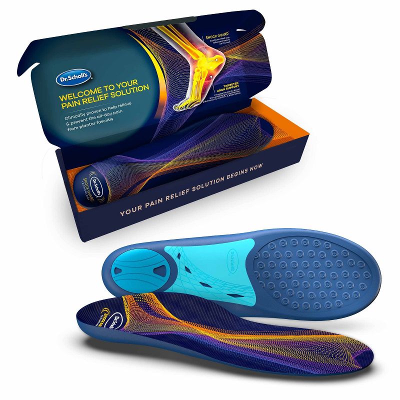 Dr. Scholl's Performance Sized-to-Fit Plantar Fasciitis Insoles - 1 Pair, 1 of 8