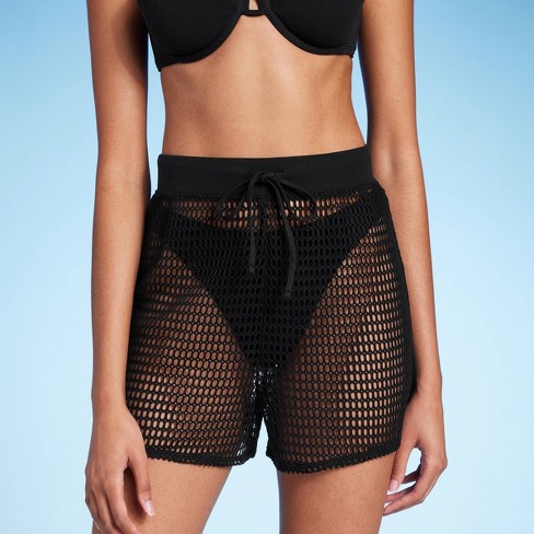 Mesh cover hot sale up shorts