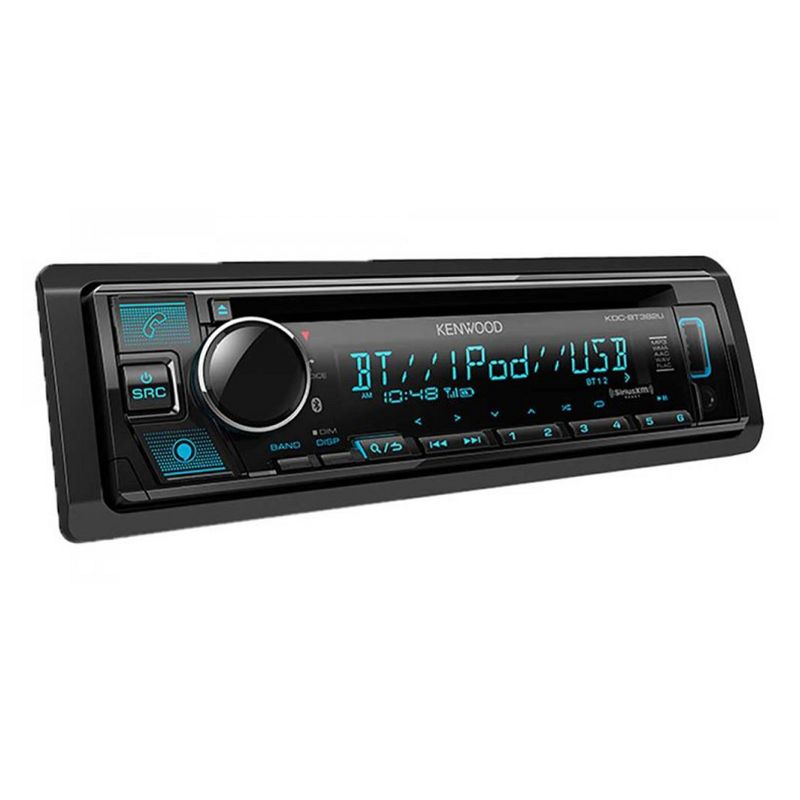 Kenwood KDC-BT382U CD Receiver w/ Bluetooth, Compatible w/ Alexa, Front USB & Aux w/ a Sirius XM SXV300v1 Tuner Kit for Satellite Radio, 3 of 6