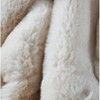 Cassilda Luxury Chinchilla Faux Fur Throw Blanket (50" x 60") - image 3 of 4