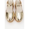 Viba - Gold Leather Espadrilles (Women) | Forever & Always Shoes - 2 of 2