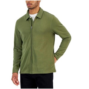 Alfani Mens Knitwear Harrington Zip Field Jacket - 1 of 1
